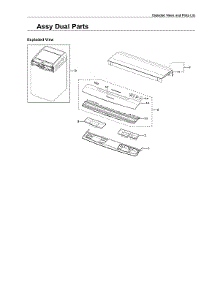 Dual Parts Assy parts for Samsung Washer WV55M9600AV/A5-03 from AppliancePartsPros.com