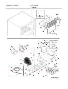 System parts for White Westinghouse Refrigerator WWTR1821QW8B from AppliancePartsPros.com