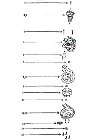 Motor Assembly parts for White Westinghouse Upright Vacuum WWU6050 from AppliancePartsPros.com