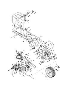 Single-Speed Transmission parts for Troy-Bilt Front-Engine Lawn Tractor X609G from AppliancePartsPros.com