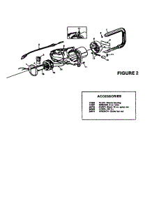 Handlebar / Field parts for Homelite Electric Chainsaw XEL-8 from AppliancePartsPros.com