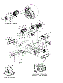 Frame Assy parts for Generac Generator XG7000-5797-0 from AppliancePartsPros.com