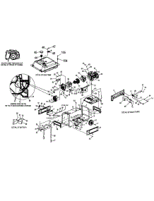 Frame Assy parts for Generac Generator XG8000E-5747-1 from AppliancePartsPros.com