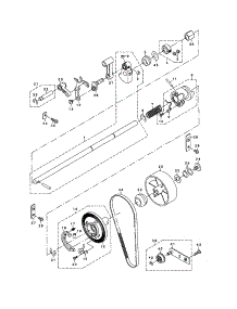 Main Shaft / Idler parts for Singer Electronic Sewing Machine XL-6000 from AppliancePartsPros.com