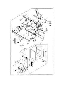 Front Panel / Lcd parts for Singer Electronic Sewing Machine XL-6000 from AppliancePartsPros.com