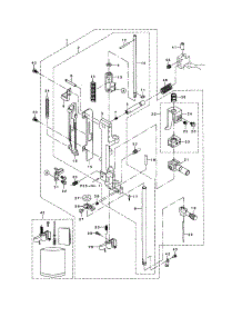 Needle Bar / Needle Threader parts for Singer Electronic Sewing Machine XL-6000 from AppliancePartsPros.com
