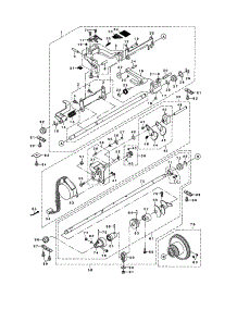 Feed / Hook Driving Shaft parts for Singer Electronic Sewing Machine XL-6000 from AppliancePartsPros.com