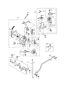 Needle Throwing / Thread Release parts for Singer Electronic Sewing Machine XL-6000 from AppliancePartsPros.com