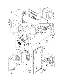 Power Source / Drive Motor parts for Singer Electronic Sewing Machine XL-6000 from AppliancePartsPros.com