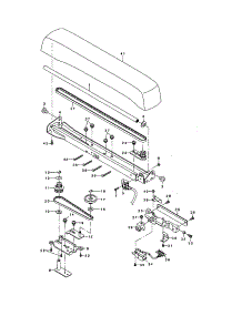 Y Axis Drive / Frame Holder parts for Singer Electronic Sewing Machine XL-6000 from AppliancePartsPros.com