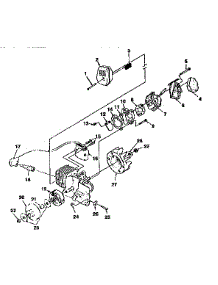Muffler parts for Homelite Gas Chainsaw XL16-CC from AppliancePartsPros.com