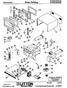 (80 / 42.005) (80 / 42.006) parts for Amana Microwave XLC-20.000 from AppliancePartsPros.com