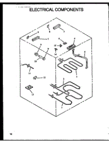 Electrical Components (Fdu1862ww / P1131909) (Fdu1862b / P1131908) parts for Modern Maid Electric Range XST2072W/P1133265NW from AppliancePartsPros.com