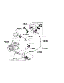 Fuel System parts for Kohler Lawn & Garden Engine XT149-0217-ED from AppliancePartsPros.com