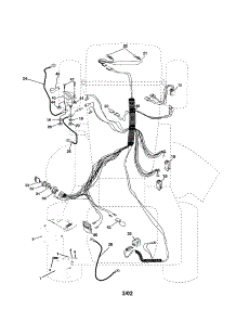 Electrical parts for Yard Pro Front-Engine Lawn Tractor Y14542B from AppliancePartsPros.com