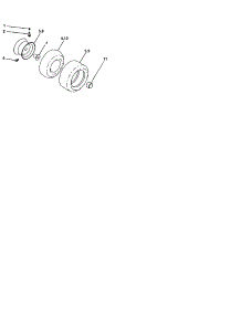 Wheels And Tires parts for Yard Pro Front-Engine Lawn Tractor Y14542B from AppliancePartsPros.com