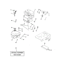 Engine parts for Yard Pro Front-Engine Lawn Tractor Y14542B from AppliancePartsPros.com