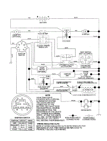 Schematic parts for Yard Pro Front-Engine Lawn Tractor Y14542B from AppliancePartsPros.com