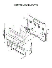 Control Panel Parts parts for Amana Electric Range YACR4303MFS5 from AppliancePartsPros.com