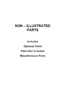 Optional Parts parts for Amana Electric Range YACR4503SFW2 from AppliancePartsPros.com