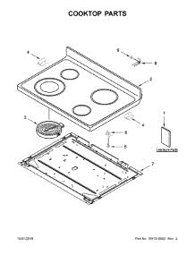 Cooktop Parts parts for Ikea Electric Range YIER660GS0 from AppliancePartsPros.com