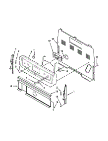 Control Panel Parts parts for Ikea Electric Range YIES350XW2 from AppliancePartsPros.com