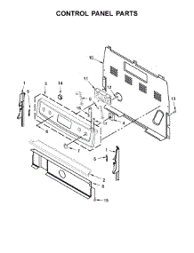 Control Panel Parts parts for Ikea Electric Range YIES426AS1 from AppliancePartsPros.com