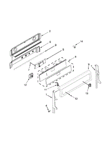Control Panel Parts parts for Ikea Electric Range YIES900DS00 from AppliancePartsPros.com