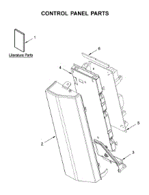 Control Panel Parts parts for Kitchenaid Microwave/Hood Combo YKMHC319EBS4 from AppliancePartsPros.com