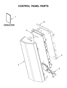 Control Panel Parts parts for Kitchenaid Microwave/Hood Combo YKMHC319ES5 from AppliancePartsPros.com