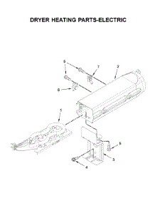 Dryer Heating Parts-Electric parts for Maytag Dryer YMED6230HC0 from AppliancePartsPros.com