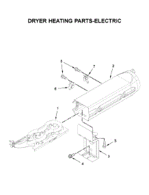 Dryer Heating Parts-Electric parts for Maytag Dryer YMED6230HC1 from AppliancePartsPros.com