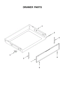 Drawer Parts parts for Maytag Electric Range YMER6600FZ2 from AppliancePartsPros.com