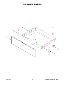 Drawer Parts parts for Maytag Electric Range YMER7700LZ2 from AppliancePartsPros.com