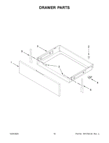 Drawer Parts parts for Maytag Electric Range YMER7700LZ3 from AppliancePartsPros.com