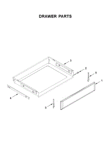 Drawer Parts parts for Maytag Electric Range YMER8800FW3 from AppliancePartsPros.com
