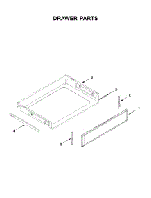 Drawer Parts parts for Maytag Electric Range YMER8800FZ2 from AppliancePartsPros.com
