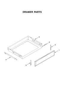 Drawer Parts parts for Maytag Electric Range YMER8800FZ3 from AppliancePartsPros.com