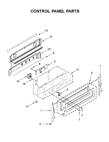 Control Panel Parts parts for Maytag Electric Range YMET8800FZ00 from AppliancePartsPros.com