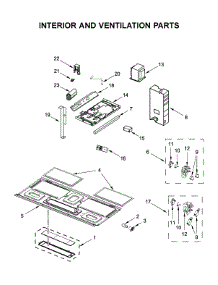 Interior And Ventilation Parts parts for Maytag Microwave/Hood Combo YMMV1174HK1 from AppliancePartsPros.com