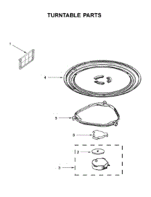 Turntable Parts parts for Maytag Microwave/Hood Combo YMMV1174HK2 from AppliancePartsPros.com