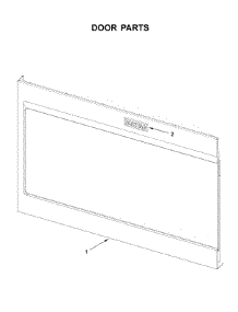 Door Parts parts for Maytag Microwave/Hood Combo YMMV1175JZ0 from AppliancePartsPros.com