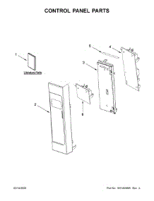 Control Panel Parts parts for Maytag Microwave/Hood Combo YMMV6190FZ3 from AppliancePartsPros.com