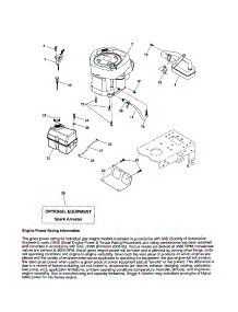 Engine parts for Yard Pro Front-Engine Lawn Tractor YP13592HRB from AppliancePartsPros.com