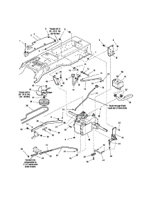 Transmission parts for Snapper Front-Engine Lawn Tractor YT2144 (1694907) from AppliancePartsPros.com