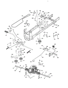 Drive parts for Husqvarna Riding Mower & Tractor YT42CS-96043022200 from AppliancePartsPros.com