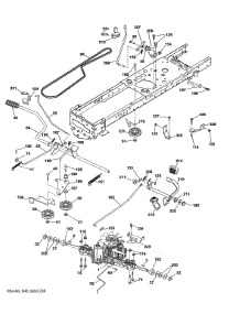 Drive parts for Husqvarna Front-Engine Lawn Tractor YT42DXL-96043027300 from AppliancePartsPros.com
