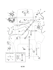 Electrical parts for Husqvarna Front-Engine Lawn Tractor YT42DXLS-96043020300 from AppliancePartsPros.com