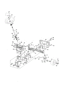 Steering parts for Husqvarna Front-Engine Lawn Tractor YT42DXLS-96043020400 from AppliancePartsPros.com