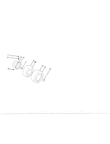 Wheels & Tires parts for Husqvarna Front-Engine Lawn Tractor YT42DXLS-96043020400 from AppliancePartsPros.com